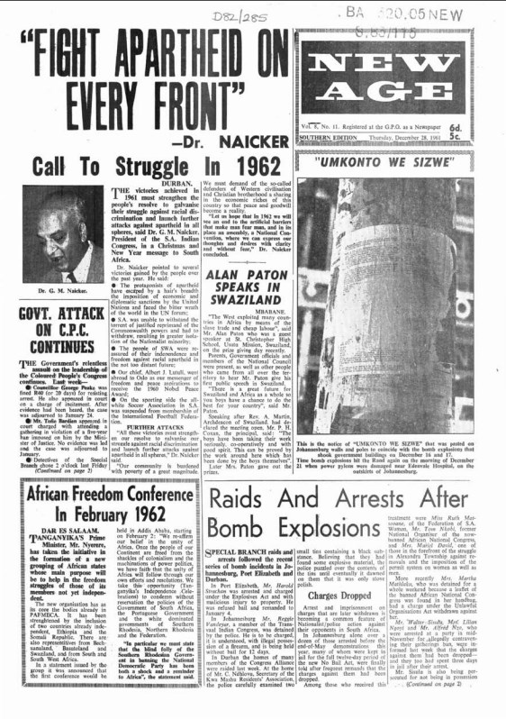 Mandela and the South African Communist Party South African History